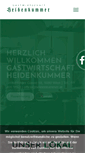 Mobile Screenshot of heidenkummer.at